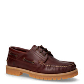 Newton stringata sportiva in pelle brunello | Boscaini Scarpe