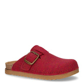 Ciabatta da casa in tessuto rosso - Ciabatte Donna | Boscaini Scarpe