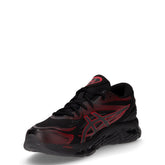 Gel Quantum 360 VIII sneaker in tessuto ed ecopelle nero rosso | Boscaini Scarpe
