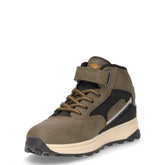 Polacchino sportivo in ecopelle bambino bosco caffè | Boscaini Scarpe