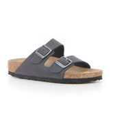 Arizona ciabatta velvet gray | Boscaini Scarpe