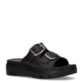 Ciabatta con zeppa nero | Boscaini Scarpe