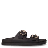 Foammentera ciabatta in ecopelle nero | Boscaini Scarpe