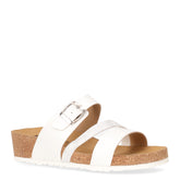 Ciabatta con zeppa bianco | Boscaini Scarpe
