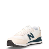 515 sneaker in pelle e tessuto sale verde | Boscaini Scarpe