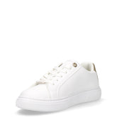 Sneaker in ecopelle bambina bianco platino | Boscaini Scarpe