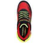 S Lights Flex Glow Ultra sneaker con luci bambino black red | Boscaini Scarpe