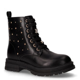 Anfibio in ecopelle con borchie bambina nero | Boscaini Scarpe