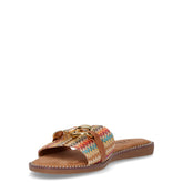 Ciabatta con catena brown | Boscaini Scarpe