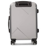 Trolley rigido 57 cm grigio argento | Boscaini Scarpe