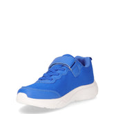 Sneaker da bambino con strappo in tessuto blu | Boscaini Scarpe