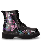 Anfibio in ecopelle bambina nero | Boscaini Scarpe