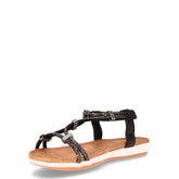 Sandalo con strass black | Boscaini Scarpe