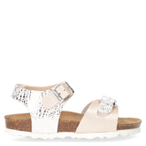 Luce sandalo da bambina perla | Boscaini Scarpe