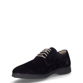 Stringata in pelle blu | Boscaini Scarpe