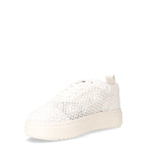 Sneaker in tessuto bianco | Boscaini Scarpe