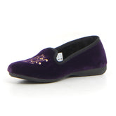 Taxi pantofola viola | Boscaini Scarpe