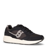 Eclipse sneaker in pelle e tessuto nero grigio | Boscaini Scarpe