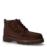 Cleyhill Hi polacchino sportivo in pelle scamosciata marrone | Boscaini Scarpe