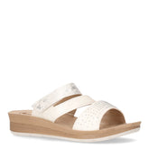 Ciabatta con zeppa bianco | Boscaini Scarpe