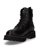 Anfibio in ecopelle e tessuto nero | Boscaini Scarpe