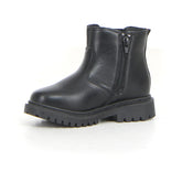 Stivaletto con zip bambina black | Boscaini Scarpe