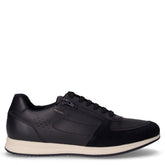 Avery sneaker in pelle ed ecopelle navy | Boscaini Scarpe