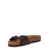 Ciabatta in pelle testa di moro | Boscaini Scarpe