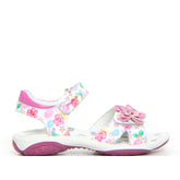 Sandalo con fiore bambina | Boscaini Scarpe