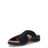Ciabatta in tessuto nero | Boscaini Scarpe