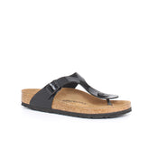 Gizeh ciabatta nero vernice | Boscaini Scarpe