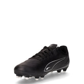Vitoria II FG/AG scarpa da calcio in ecopelle nero bianco | Boscaini Scarpe