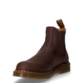2976 ys stivaletto beatles in pelle marrone scuro | Boscaini Scarpe