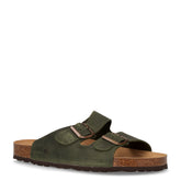 Ciabatta in pelle cipresso ingrassato - Ciabatte Uomo | Boscaini Scarpe