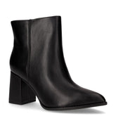 Tronchetto in ecopelle con zip nero | Boscaini Scarpe