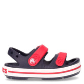 Crocband Cruiser sandalo di gomma bambino navy red | Boscaini Scarpe