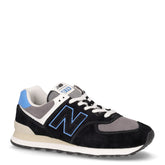 574 sneaker in pelle nero | Boscaini Scarpe