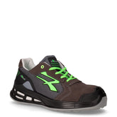 Egon ESD S1PS FO SR scarpa antinfortunistica in pelle e tessuto grigio verde | Boscaini Scarpe