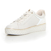 Sneaker in ecopelle crema | Boscaini Scarpe