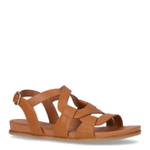 Sandalo in ecopelle marrone tanno | Boscaini Scarpe