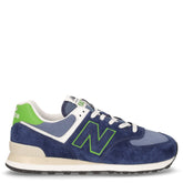 574 sneaker in pelle navy | Boscaini Scarpe