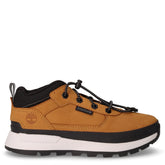 Field Trekker Low Bungee polacchino in pelle e tessuto bambino grano nero | Boscaini Scarpe