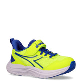 Sniper Jr sneaker bambino giallo fluo azzurro - DIADORA | Boscaini Scarpe