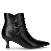 Tronchetto a punta in ecopelle nero | Boscaini Scarpe