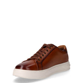 Goswell Tie sneaker in pelle marrone | Boscaini Scarpe
