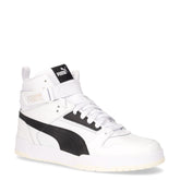 RBD Game sneaker in pelle ed ecopelle bianco nero - Sneakers Uomo | Boscaini Scarpe
