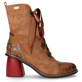 Tronchetto con zip in pelle marrone | Boscaini Scarpe
