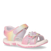 Fecola sandalo in ecopelle bambina multicolor | Boscaini Scarpe
