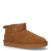 Stivaletto caldo in tessuto cammello | Boscaini Scarpe