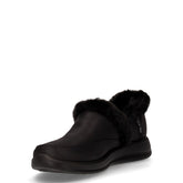 Cozy Escape pantofola in ecopelle nero | Boscaini Scarpe
